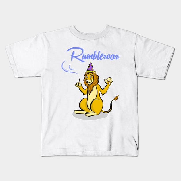 Rumbleroar Kids T-Shirt by Bribritenma